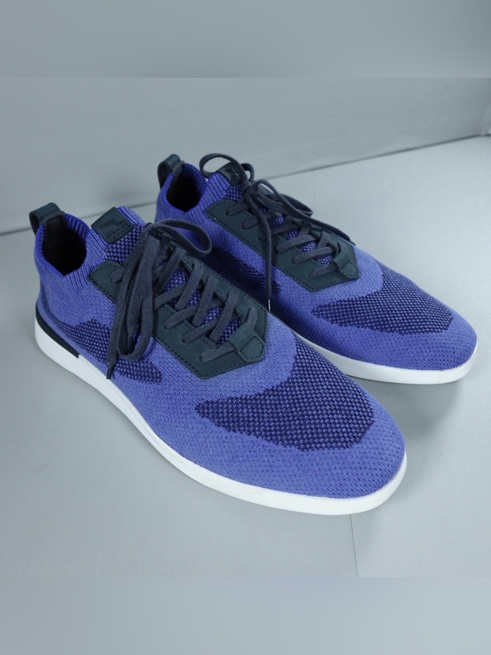 Wolf & Shepherd SupremeKnit Trainer Victory Blue White Sneakers Men’s Size 12 🐺 - Picture 4 of 14